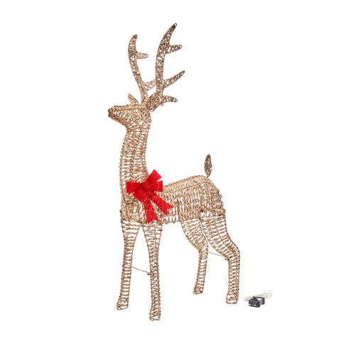 GlitterTwist Reindeer 80cm