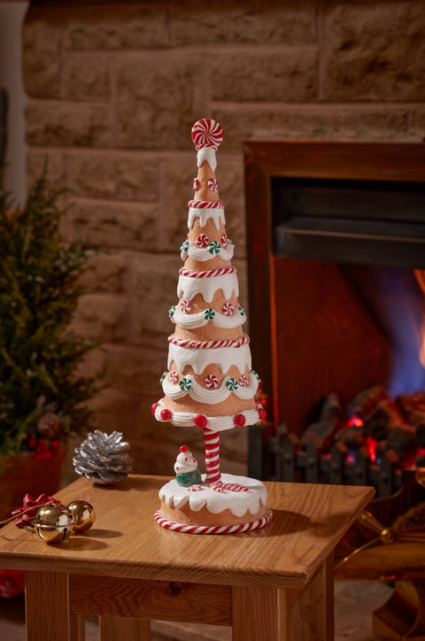 Gingerbread Traditional Candy Tree