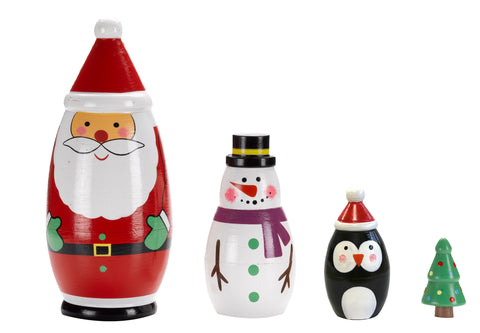 Santa's Secret - 4 in 1 Festive Figurines