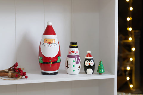 Santa's Secret - 4 in 1 Festive Figurines